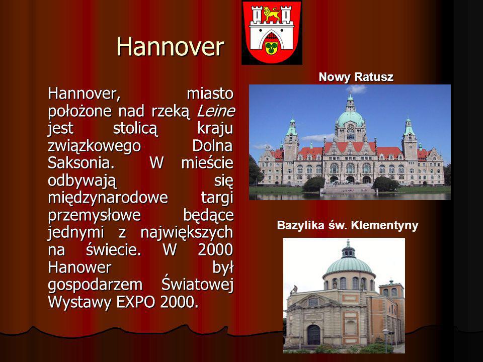 Hannover Nowy Ratusz.