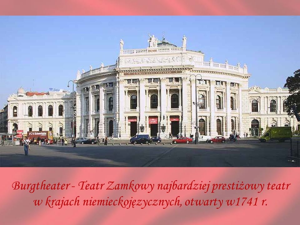 Burgtheater - Teatr Zamkowy najbardziej prestiżowy teatr