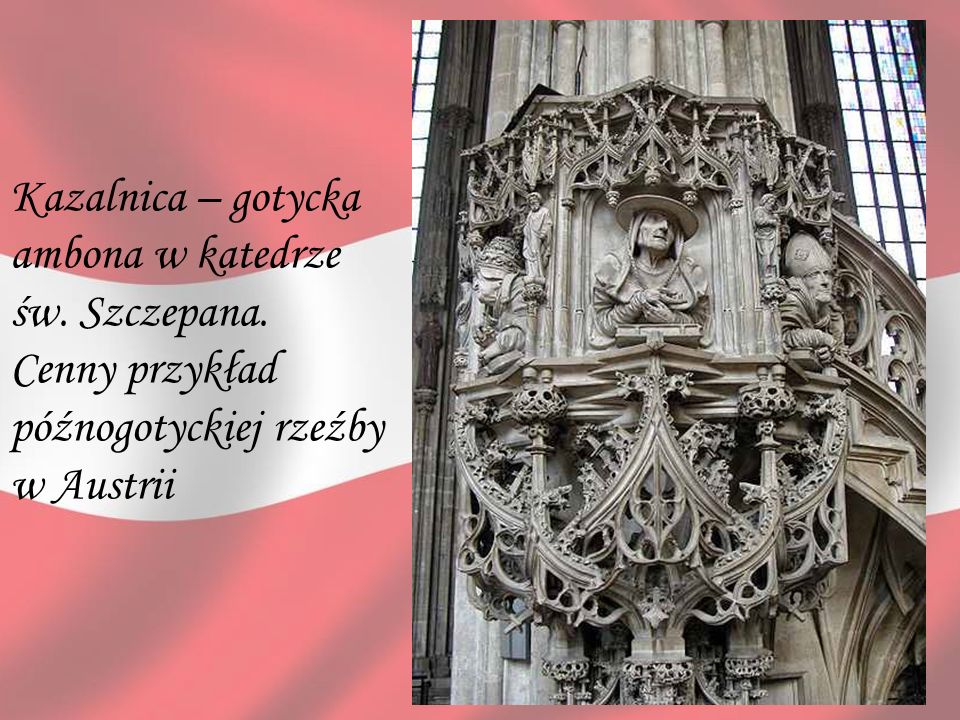 Kazalnica – gotycka ambona w katedrze