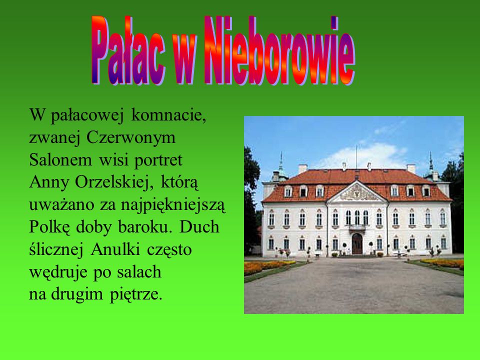 Pałac w Nieborowie W pałacowej komnacie, zwanej Czerwonym