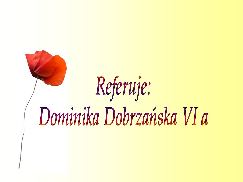 Dominika Dobrzańska VI a