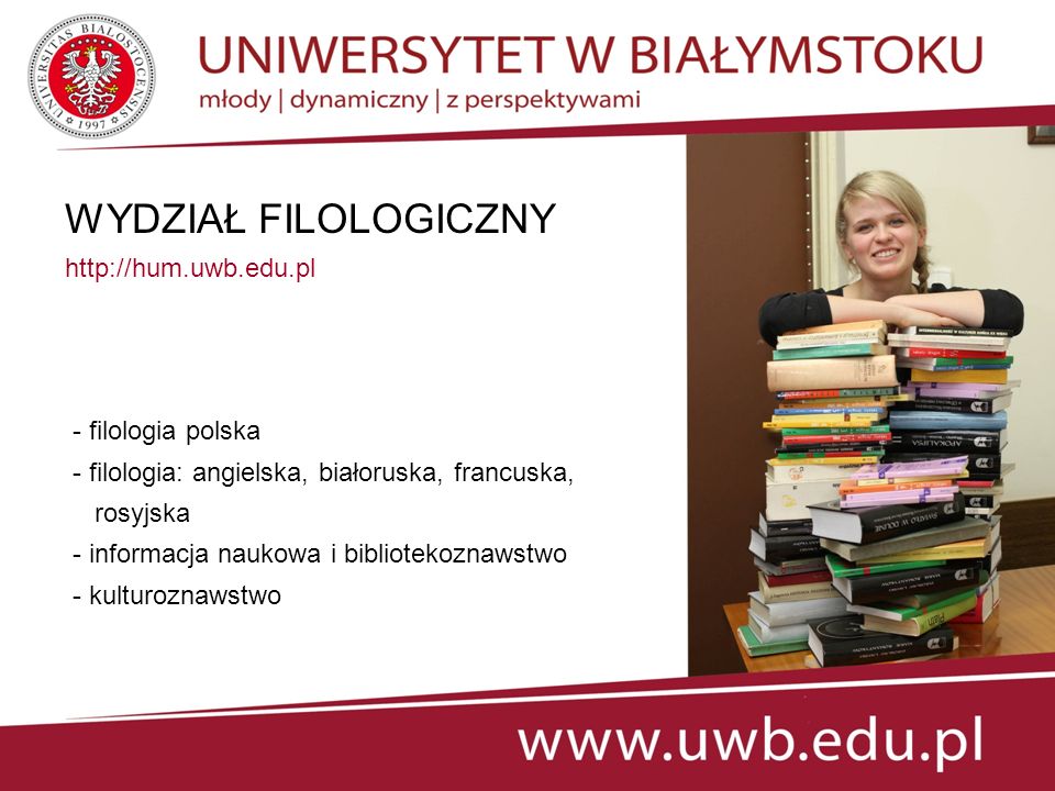 WYDZIAŁ FILOLOGICZNY   - filologia polska