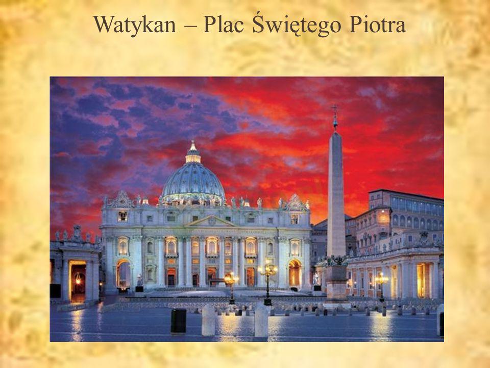 Watykan – Plac Świętego Piotra