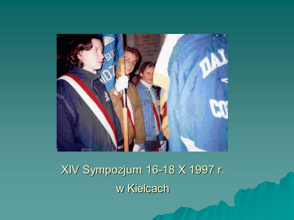 XIV Sympozjum X 1997 r. w Kielcach