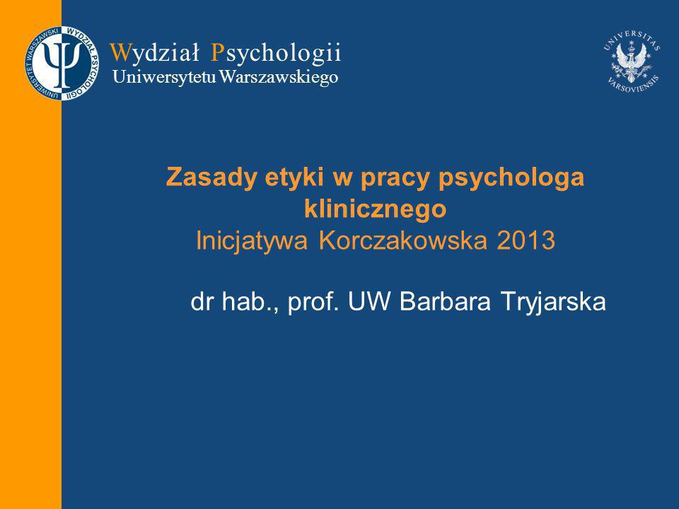 dr hab., prof. UW Barbara Tryjarska