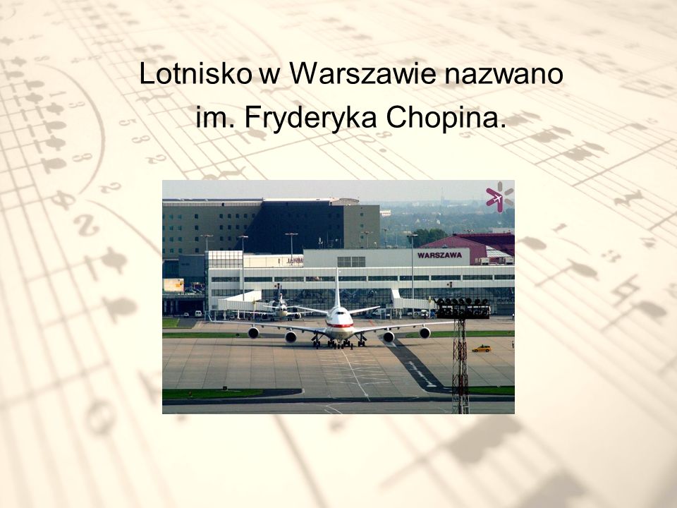 Lotnisko w Warszawie nazwano