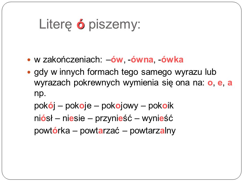 Zasady ortografii. - ppt video online pobierz
