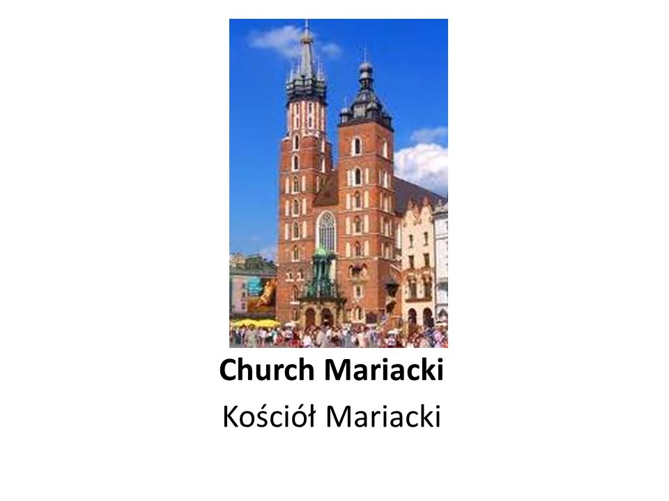 Church Mariacki Kościół Mariacki