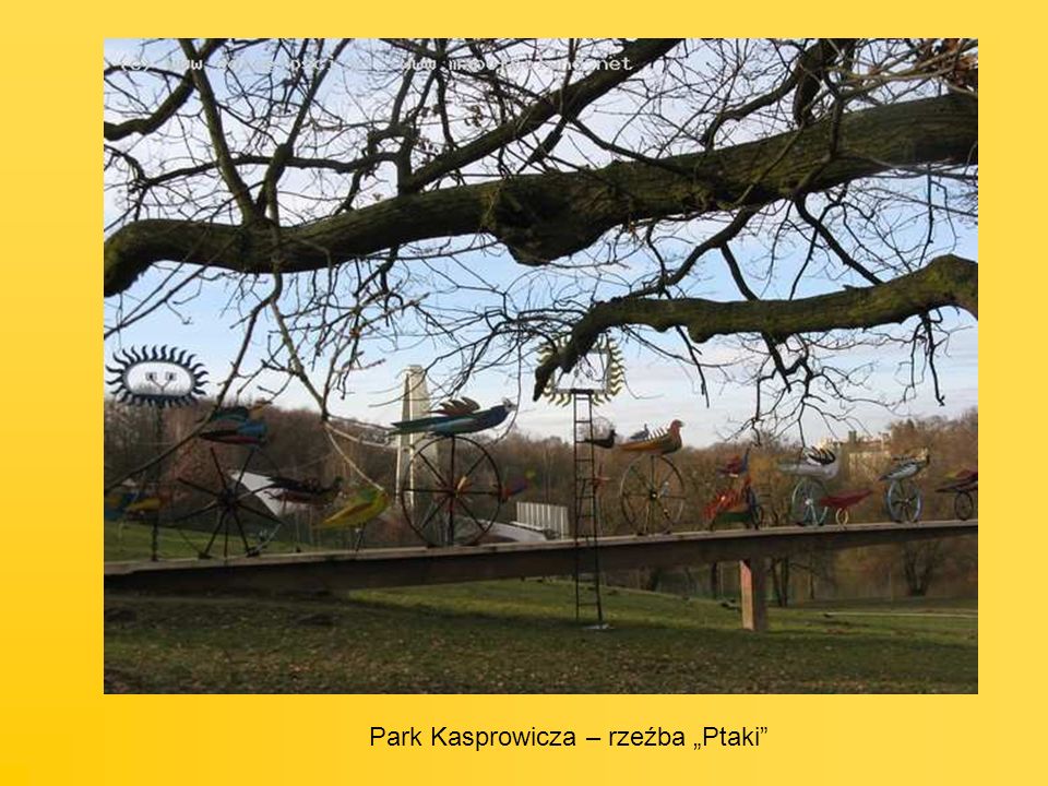 Park Kasprowicza – rzeźba „Ptaki