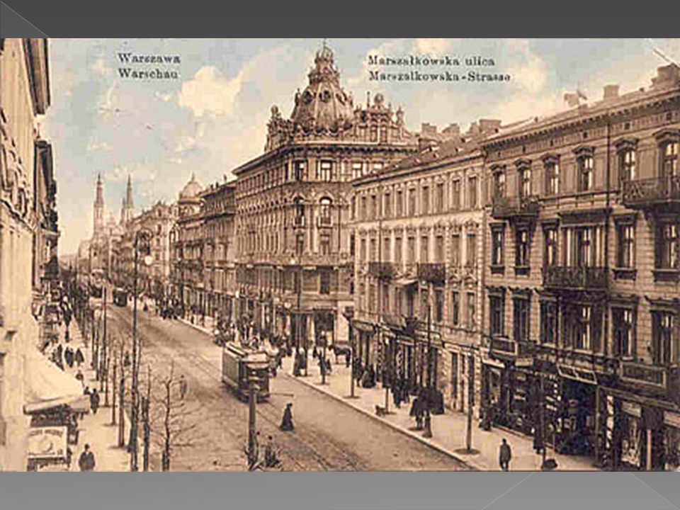 Warszawa, ul.Marszałkowska 1912r.