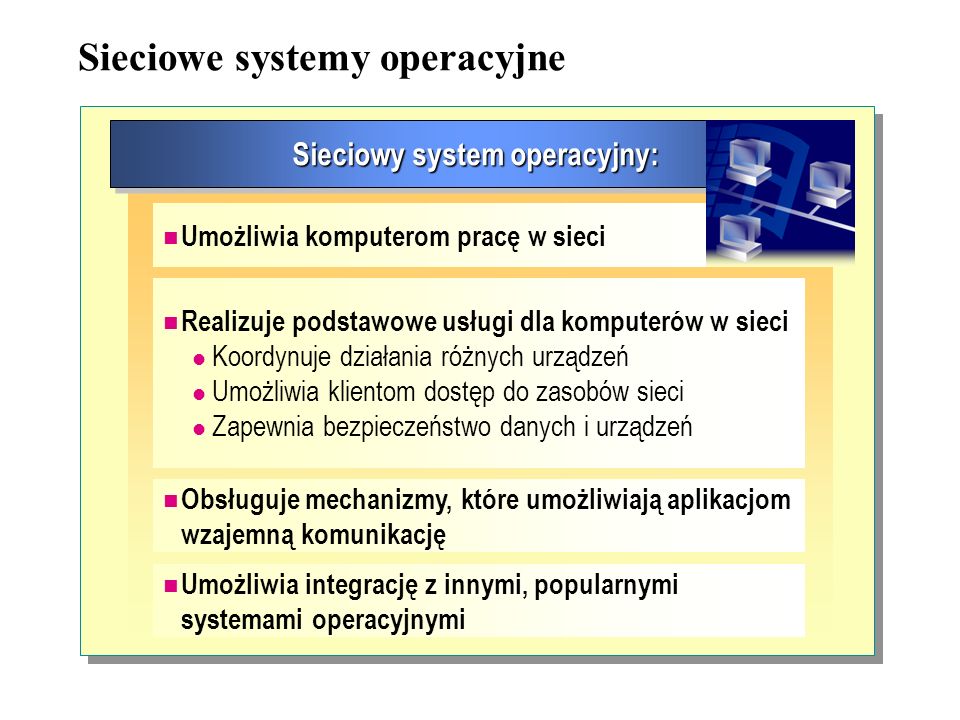 Sieciowe systemy operacyjne
