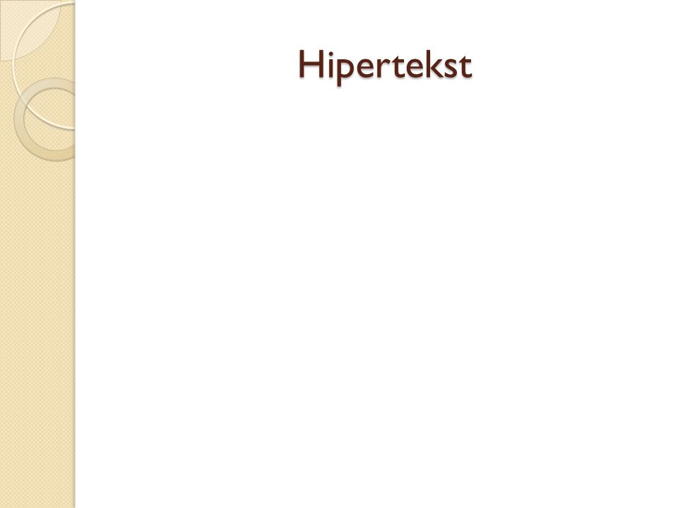 Hipertekst