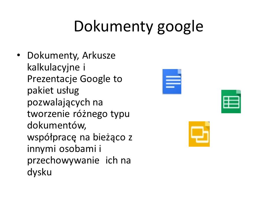 Dokumenty google