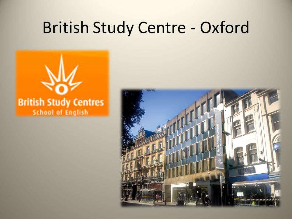 British Study Centre - Oxford