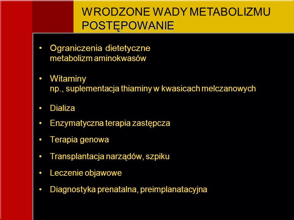 WRODZONE WADY METABOLIZMU - Ppt Pobierz