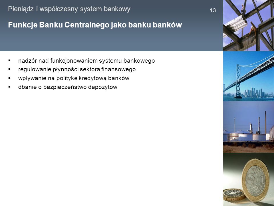 Funkcje Banku Centralnego jako banku banków
