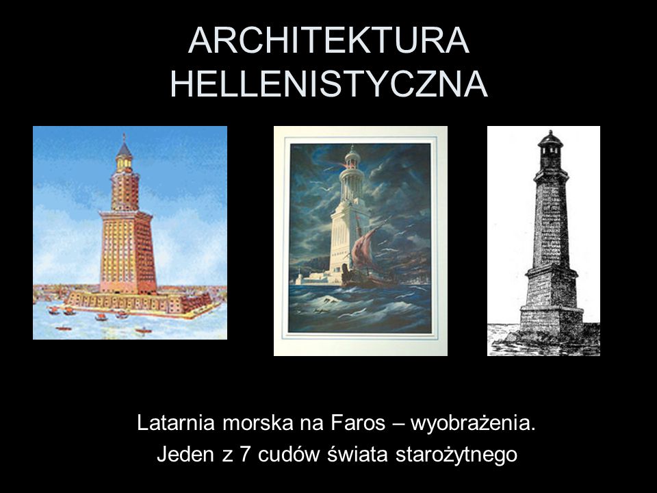 ARCHITEKTURA HELLENISTYCZNA