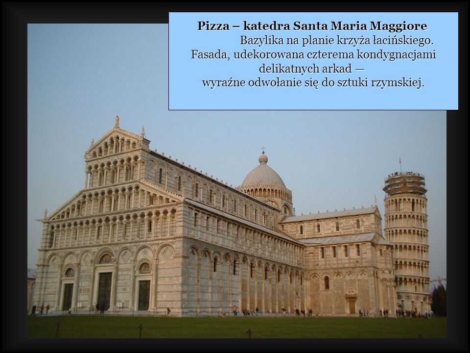 Pizza – katedra Santa Maria Maggiore