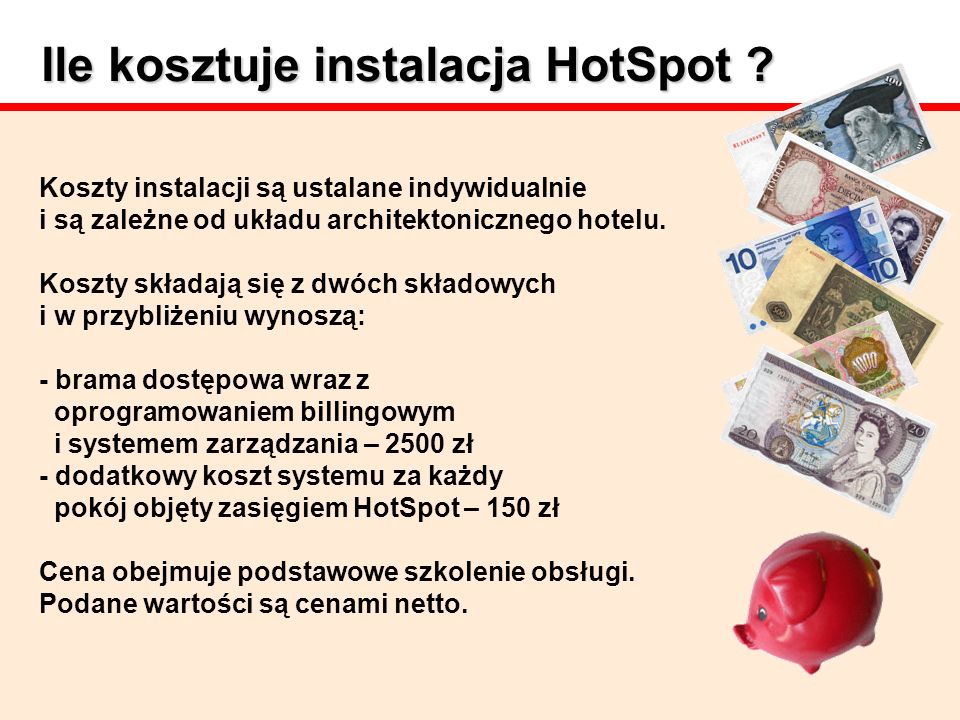 Ile kosztuje instalacja HotSpot