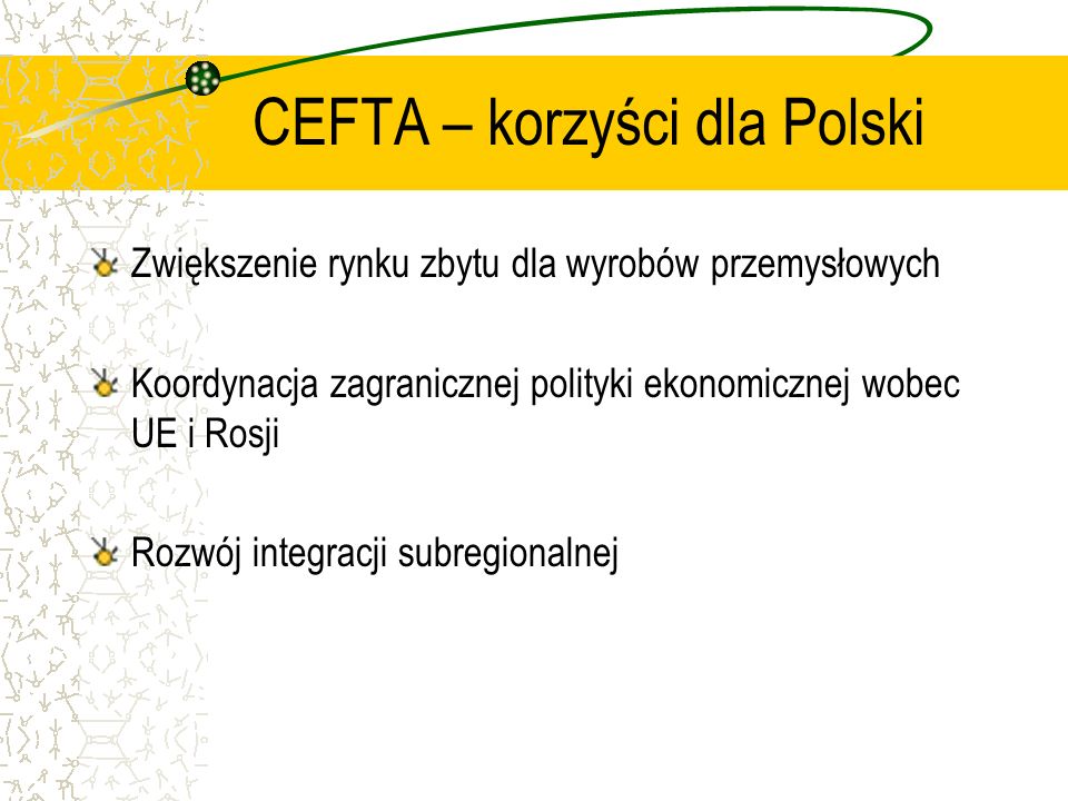 CEFTA – korzyści dla Polski