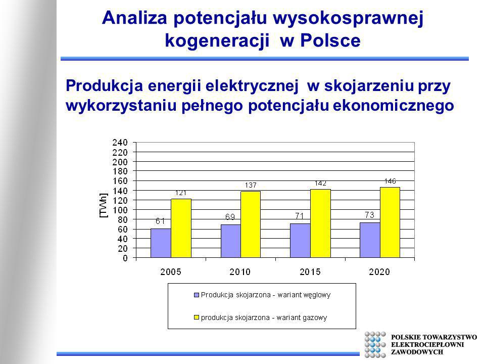 Analiza potencjału wysokosprawnej kogeneracji w Polsce