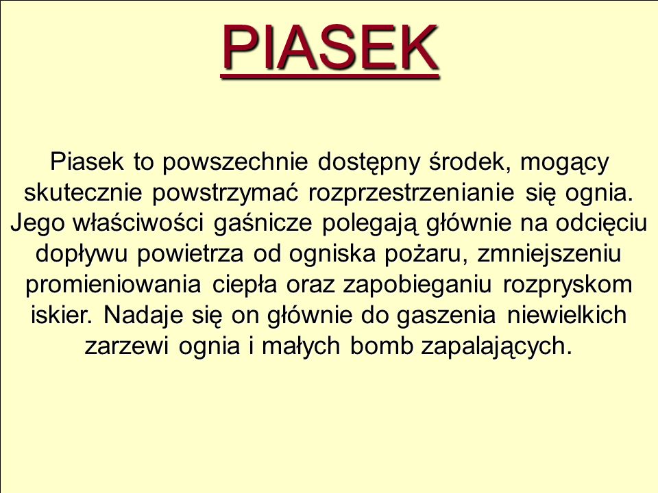 PIASEK