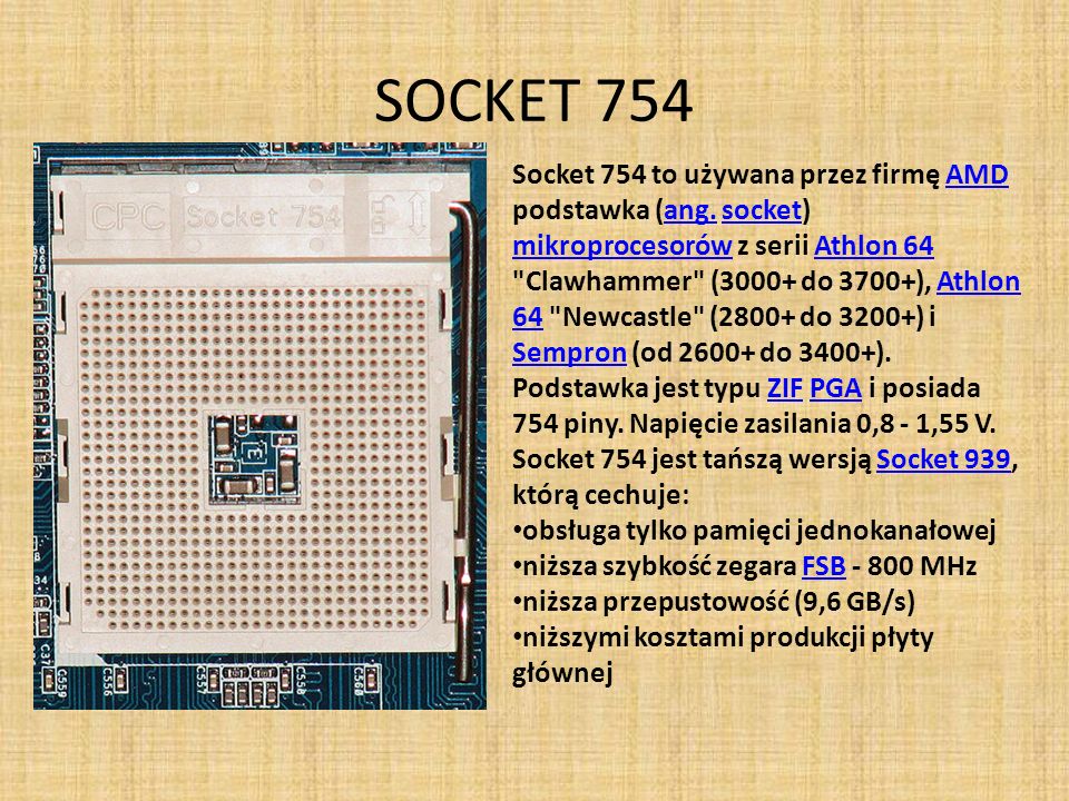 SOCKET 754
