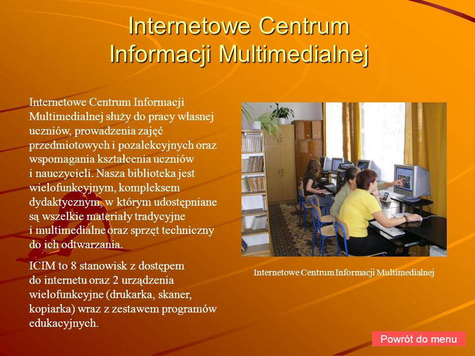 Internetowe Centrum Informacji Multimedialnej