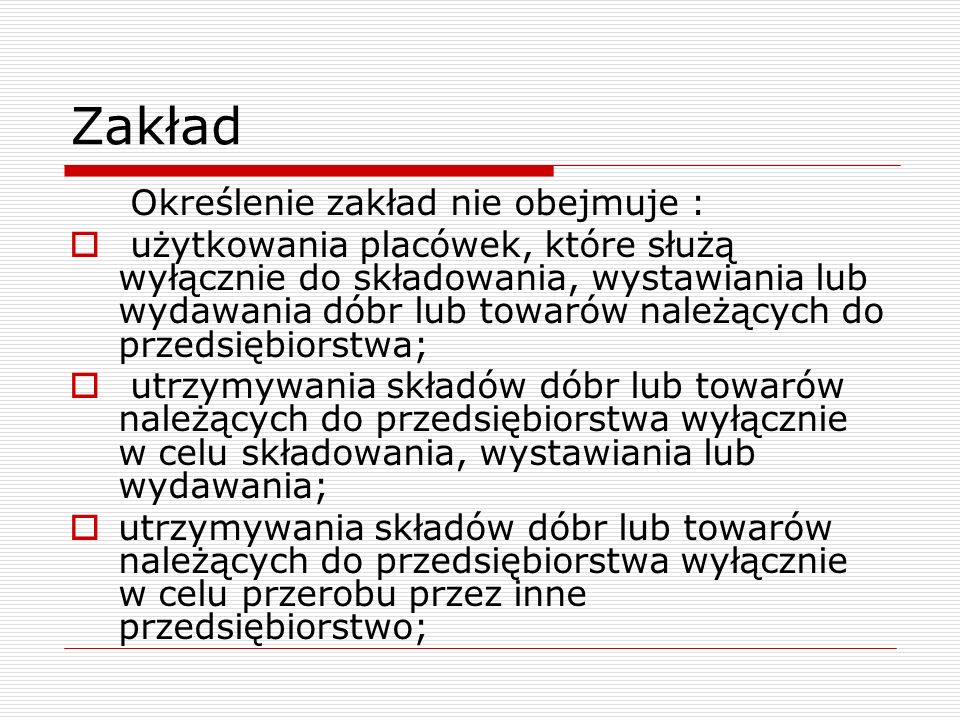 Normy Rozgraniczające Allocation Rules - Ppt Pobierz