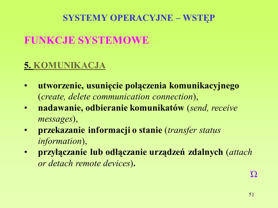 SYSTEMY OPERACYJNE WSTĘP - Ppt Pobierz