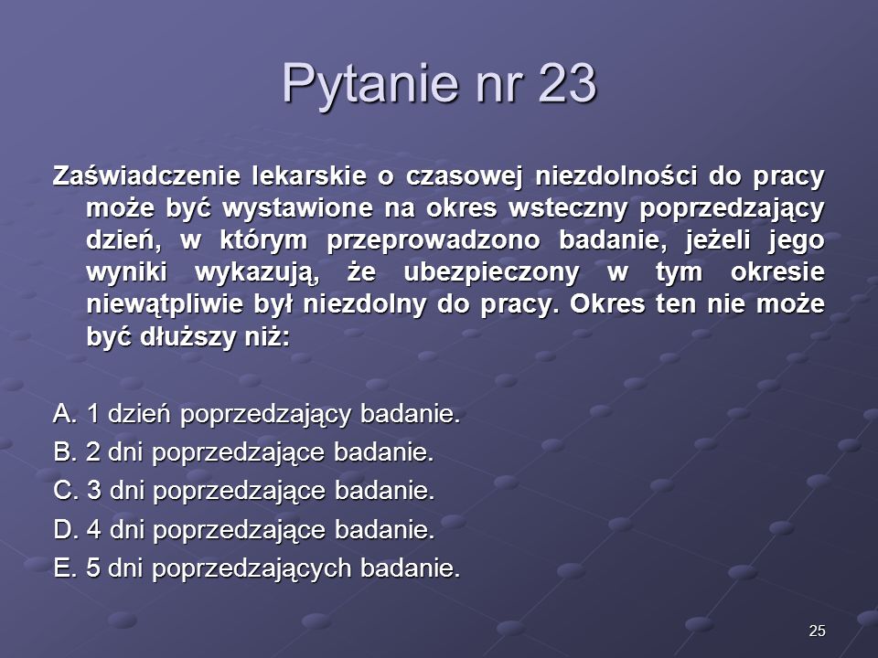 Kariera lekarza Lek. Marcin Żytkiewicz. Pytanie nr 23.
