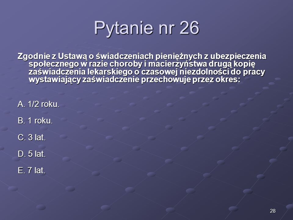 Kariera lekarza Lek. Marcin Żytkiewicz. Pytanie nr 26.