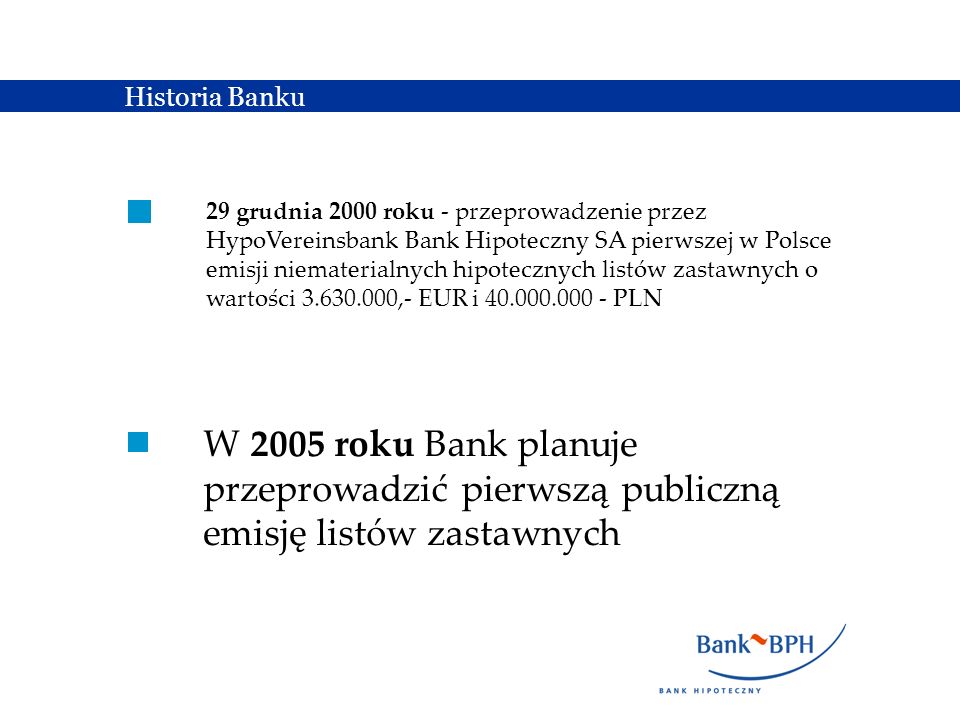 Historia Banku