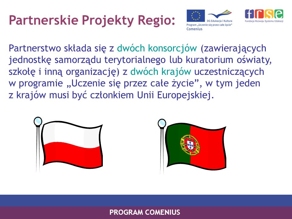 Partnerskie Projekty Regio: