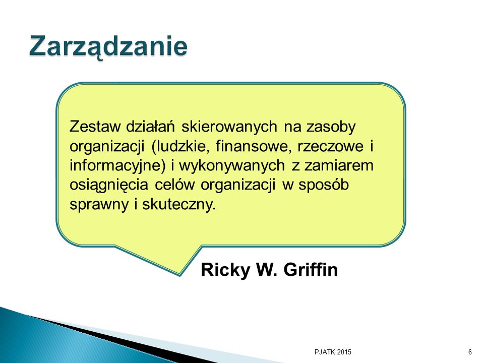 Zarządzanie Ricky W. Griffin